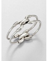 Giles & Brother | Metallic Double Cortina Bracelet | Lyst