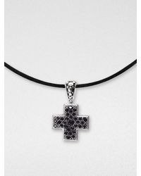 John Hardy | Metallic Black Sapphire Necklace | Lyst