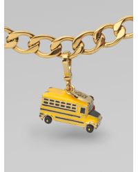 Juicy Couture | Metallic School Bus Charm | Lyst