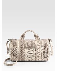 rebecca minkoff snakeskin purse