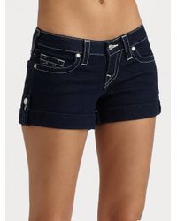 true religion shorts for women