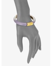 Alexis Bittar | Hinged Lucite Bangle Bracelet | Lyst