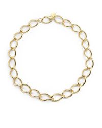 1AR By Unoaerre | Metallic Twisted Link Necklace | Lyst