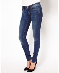 Tommy Hilfiger Hilfiger Denim Natalie Skinny Jeans in Blue - Lyst