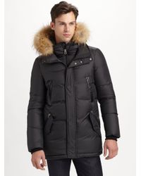Mackage | Black Ferris Matte Puffy Down Coat for Men | Lyst