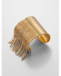 Michael Kors | Metallic Fringe Cuff Bracelet | Lyst