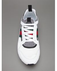 white gucci mens trainers