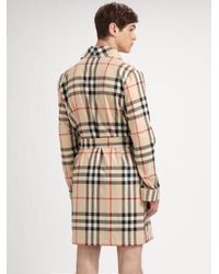 burberry dressing gown mens