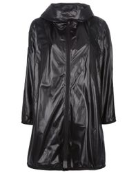 Junya Watanabe Oversized Hooded Rain Coat in Black - Lyst