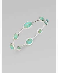 Ippolita | Blue Turquoise & Sterling Silver Bracelet | Lyst