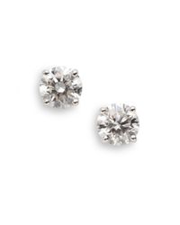 Roberto Coin | Metallic Diamond Prong Studs12 Tcw | Lyst