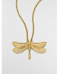 Alexander McQueen | Metallic Dragonfly Pendant Necklace | Lyst