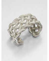 John Hardy | Metallic Sterling Silver Braided Bracelet | Lyst