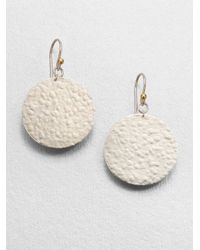 Gurhan | Lush Sterling Silver Flake Drop Earrings | Lyst