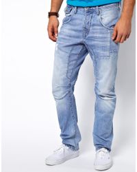 Huf Jack Jones Stan Osaka Jeans in Anti Fit in Blue for Men - Lyst
