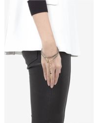 Ela Stone | Brown Snakeskin-effect Wrap Bracelet | Lyst
