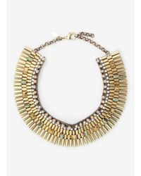 Iosselliani | Metallic Embellished Necklace | Lyst