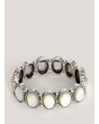 Philippe Audibert | White Large Mother Of Pearl Bracelet | Lyst