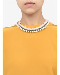 Venessa Arizaga | White 'pretty In Pink' Necklace | Lyst