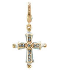 Jay Strongwater | Metallic Birthstone Cross Charm | Lyst