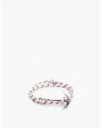 Miansai | Blue Silver Anchor Bracelet for Men | Lyst