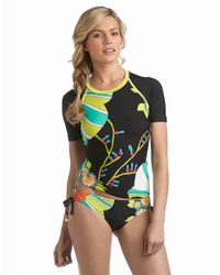 trina turk fuji rash guard tee fans