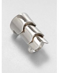 Eddie Borgo | Metallic Hinged Plate Ring | Lyst