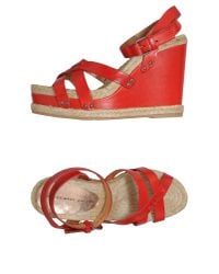 Marc By Marc Jacobs Red Espadrilles