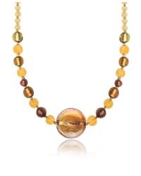 Antica Murrina | Orange Anika Murano Glass Necklace | Lyst