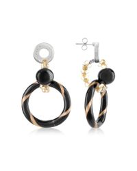 Antica Murrina - Metallic Bolero - Murano Glass Dangle Earrings - Lyst
