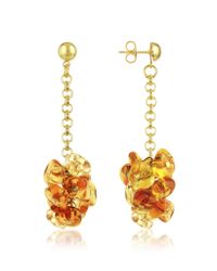 Antica Murrina - Metallic Rubik Murano Glass Drops Earrings - Lyst