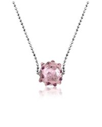 Antica Murrina | Metallic Audrey Murano Glass Central Bead Necklace | Lyst