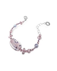 Antica Murrina - Purple Sideral Murano Glass Bracelet - Lyst