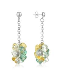 Antica Murrina | Gray Rubik - Murano Glass Drops Earrings | Lyst