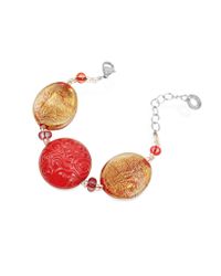 Antica Murrina - Red Caprice Murano Glass Bead Bracelet - Lyst