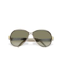 Balenciaga - Metallic Gold Metal Aviator - Lyst