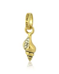 Juicy Couture | Metallic Mini Conch Shell Pendant Charm | Lyst