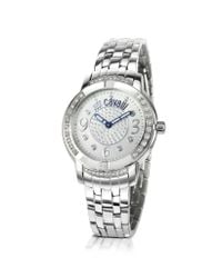 Just Cavalli - Metallic Crystal Lady - Crystal Bezel Stainless Steel Watch - Lyst