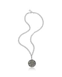 Swarovski - Metallic Shooting Star Silverplated Pendant Necklace - Lyst