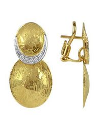 Torrini - Metallic Lenticchie - 18k Gold And Diamond Earrings - Lyst