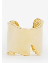 Kenneth Jay Lane | Metallic Metal Cuff | Lyst