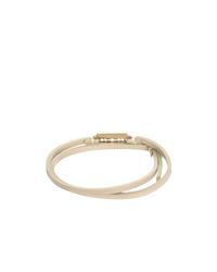 McQ | White Razor Double Wrap Bracelet | Lyst
