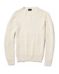 mercerized cotton sweater
