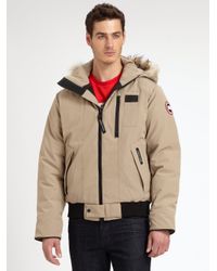 canada goose bomber tan canada goose bomber tan