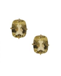 Rosanne Pugliese | Metallic 18 Karat Stud in Lemon | Lyst