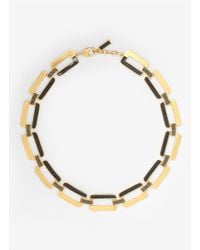 St. John | Metallic Crystal-embellished Necklace | Lyst