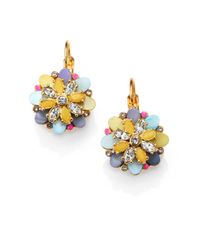 kate spade new york | Multicolor Flower Earrings | Lyst