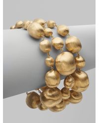 Marco Bicego | Metallic 18k Yellow Gold Bead Bracelet | Lyst