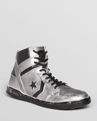 john varvatos converse silver