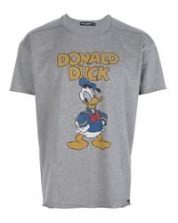 gabbana dolce duck donald shirt gray grey